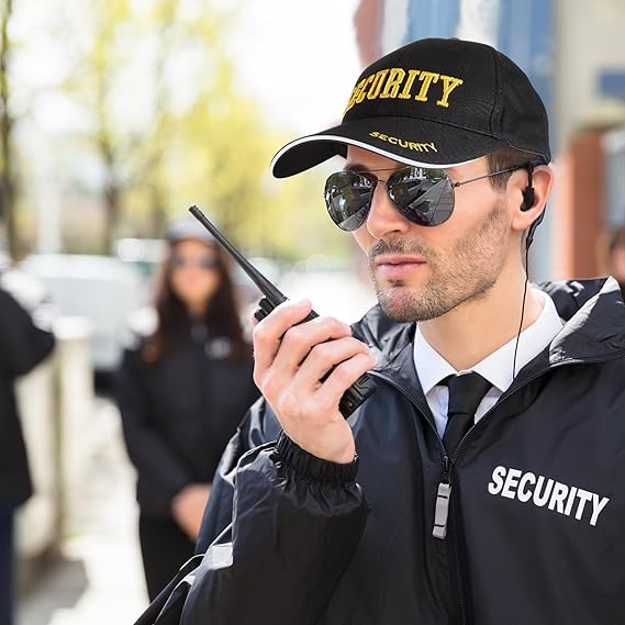 First Class GOLD Security Hat Embroidered Cotton