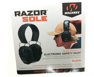 Black Electronic Safety Muff