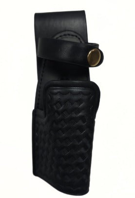Embrassed Synthetic leather Baton Holder