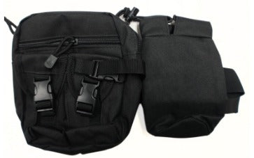 Black tactical waist bag