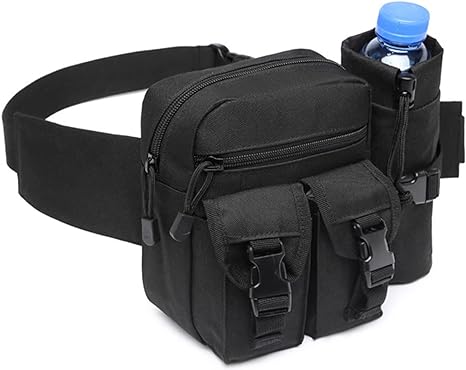 Black tactical waist bag