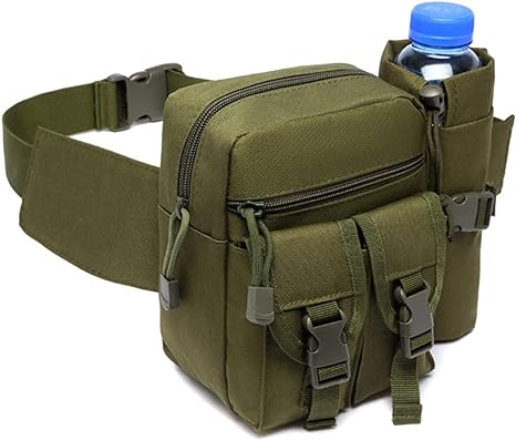 Army Green Tactical Wasit bag